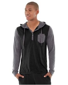 Chaz Kangeroo Hoodie-XL-Black