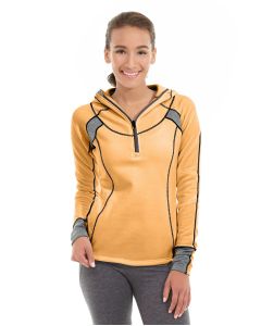 Cassia Funnel Sweatshirt-M-Orange
