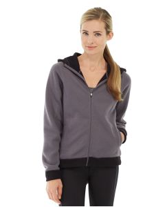 Circe Hooded Ice Fleece-XL-Gray