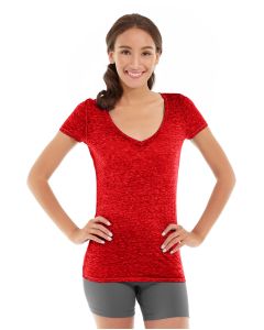 Minerva LumaTech&trade; V-Tee-XL-Red